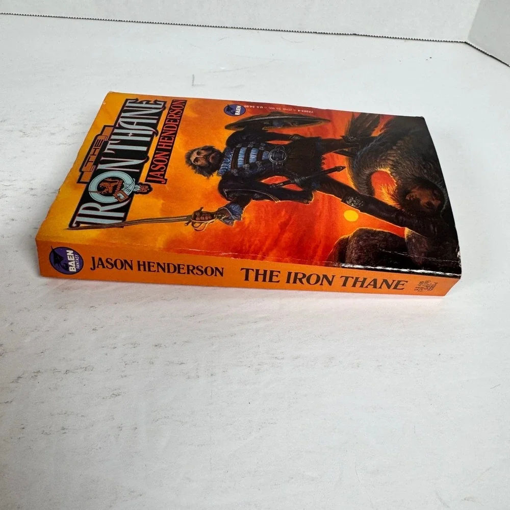The Iron Thane Jason Henderson‎ 1994 First Printing Fantasy Baen Books Paperback